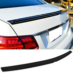 2010-2016 Benz E-Class W212 AMG Style Matte Black Trunk Spoiler ABS