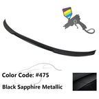 2019-2023 BMW G20 Sedan 4 Door Ikon V Type Trunk Spoiler Wing Lip ABS