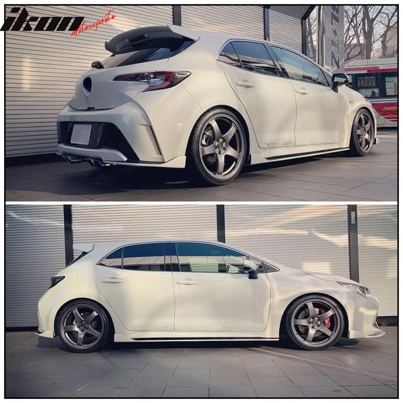 2019-2024 Corolla Hatchback #218 Attitude Black Metallic Roof Spoiler