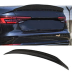 2017-2025 Audi A4 B9 Trunk Spoiler Carbon Fiber V Style Rear Deck Wing