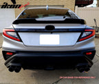 2022-2025 Subaru WRX 5th V Style ABS Rear Trunk Spoiler Wing