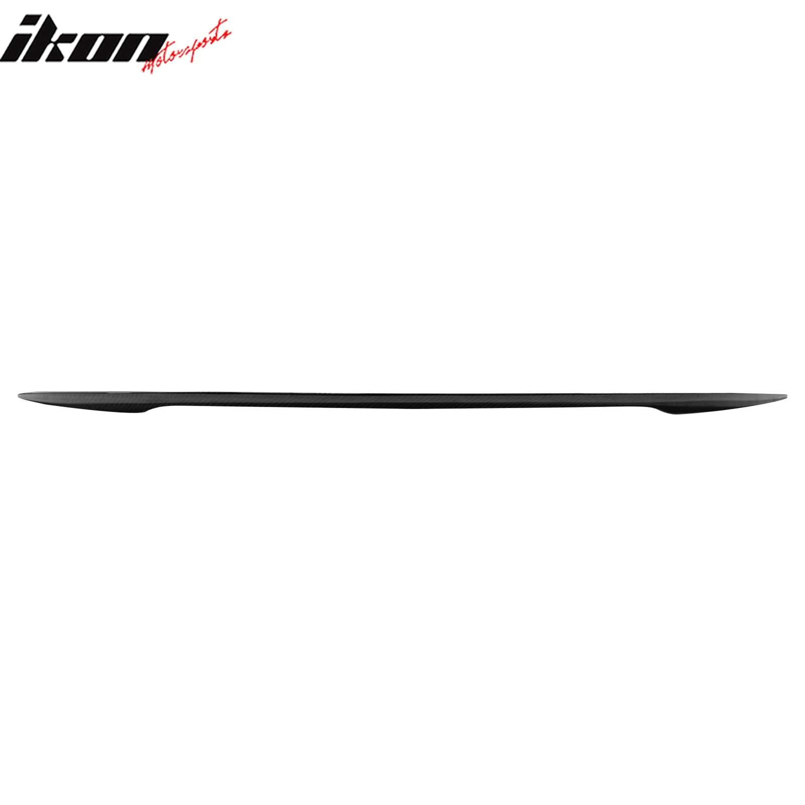 2007-13 BMW E82 1-Series Trunk Spoiler Performance Matte Carbon Fiber
