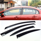 2006-2011 Honda Civic Sedan Window Visors Polycarbonate