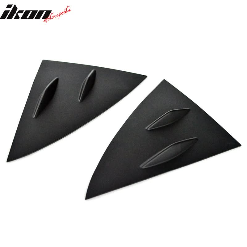 2014-2019 Benz W117 C117 CLS-Class Sedan Unpainted Side Window Louvers