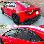 2022-2025 Subaru WRX 5th Window Visors Rain Wind Guard Vent Deflector