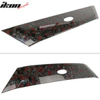 2018-2020 Ford Focus Hatchback Hood Cover Decor Scoop - Red Forged CF