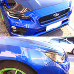 2015-2021 Subaru WRX STI IKON Style Headlight Eyelid Eyebrow Cover ABS