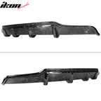 2017-2023 Tesla Model 3 V Style Rear Bumper Diffuser Carbon Fiber CF