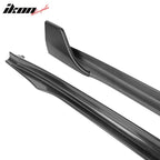2017-2023 Tesla Model 3 V Matte Black Side Skirts Extension 6PC PP