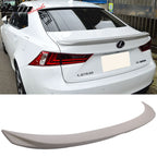 2014-2020 Lexus Sedan IS200t IS250 IS300 IS350 IS300h Trunk Spoiler
