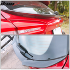2018-2020 Ford Focus Hatchback V Style Trunk Spoiler Wing Carbon Fiber