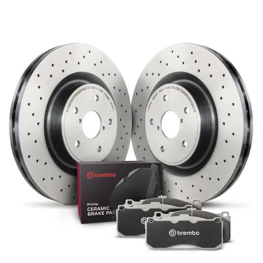 Brembo OE 03-06 Dodge Sprinter 2500/Sprinter 3500 Front Disc Brake Kit