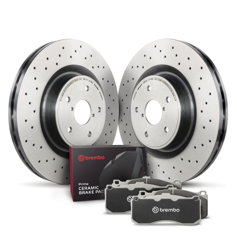 Brembo OE 88-91 BMW 325iX Rear Disc Brake Kit