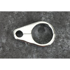 Bikers Choice 1 1/4 Inch Chrome Plain Clutch Cable Clamp