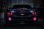 Oracle 10-13 Chevrolet Camaro LED Fog Light Halo Kit - Red