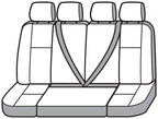 Covercraft 15-26 Ford Transit Polycotton SeatSaver Custom Third Row Seat Covers-Grey