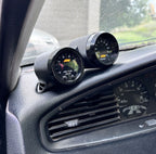 52MM Dual Gauge Pod Mount For 1992-1995 Honda Civic EG Functional Window Vent - Bull Boost Performance