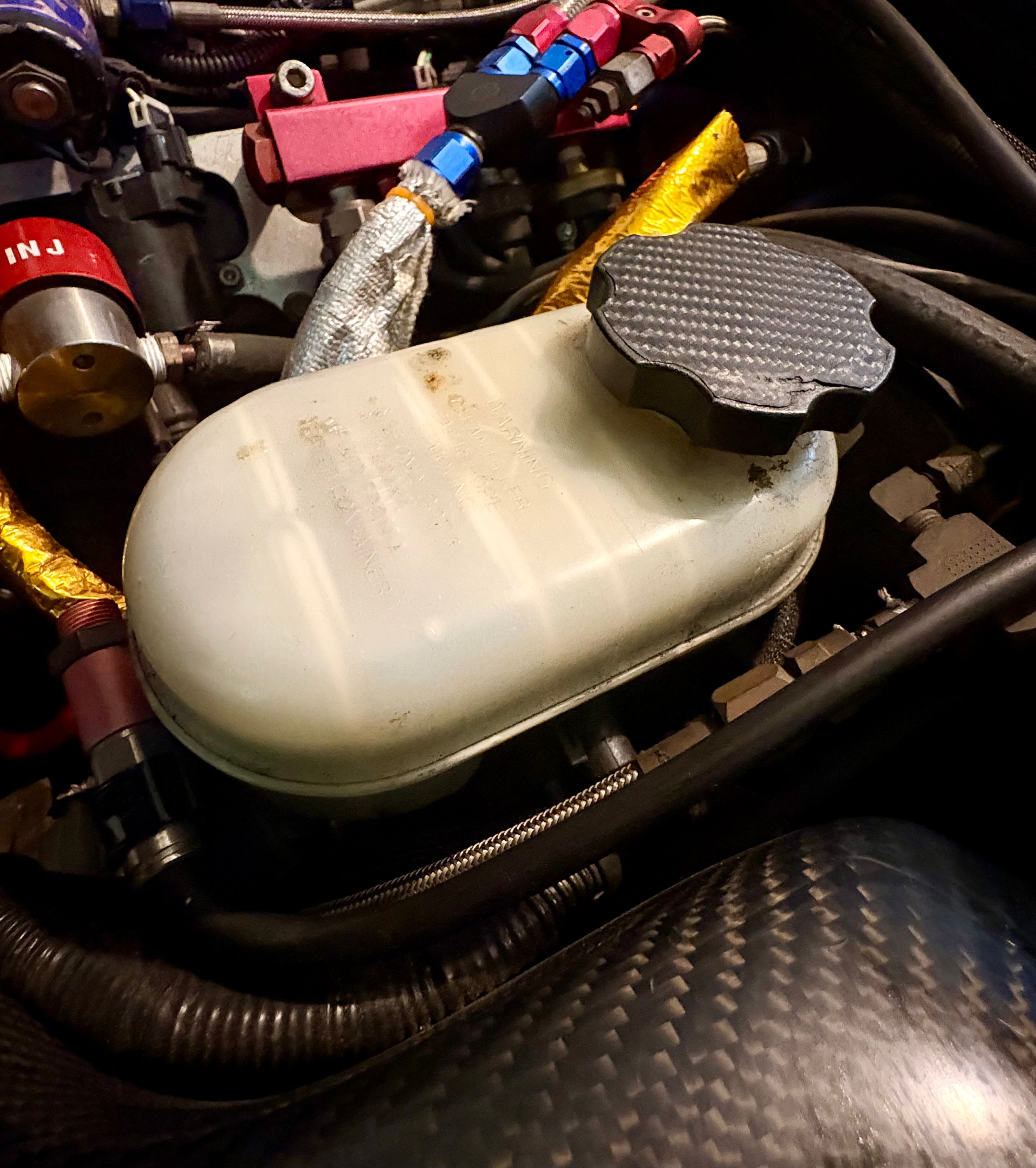 Corvette C5 1997-2004 Master Cylinder Reservoir Cover – Custom 3D Printed ASA-CF by FI Performance