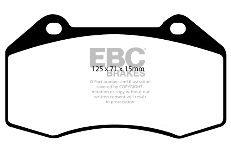 EBC 07-08 Chevrolet Cobalt 2.0 Supercharged (SS) Ultimax2 Front Brake Pads