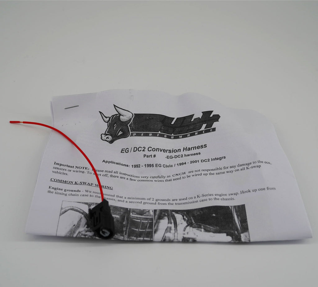 K-Swap Conversion Wiring Harness 92-95 EG Civic 94-01 Integra K Series K20 K24 - Bull Boost Performance