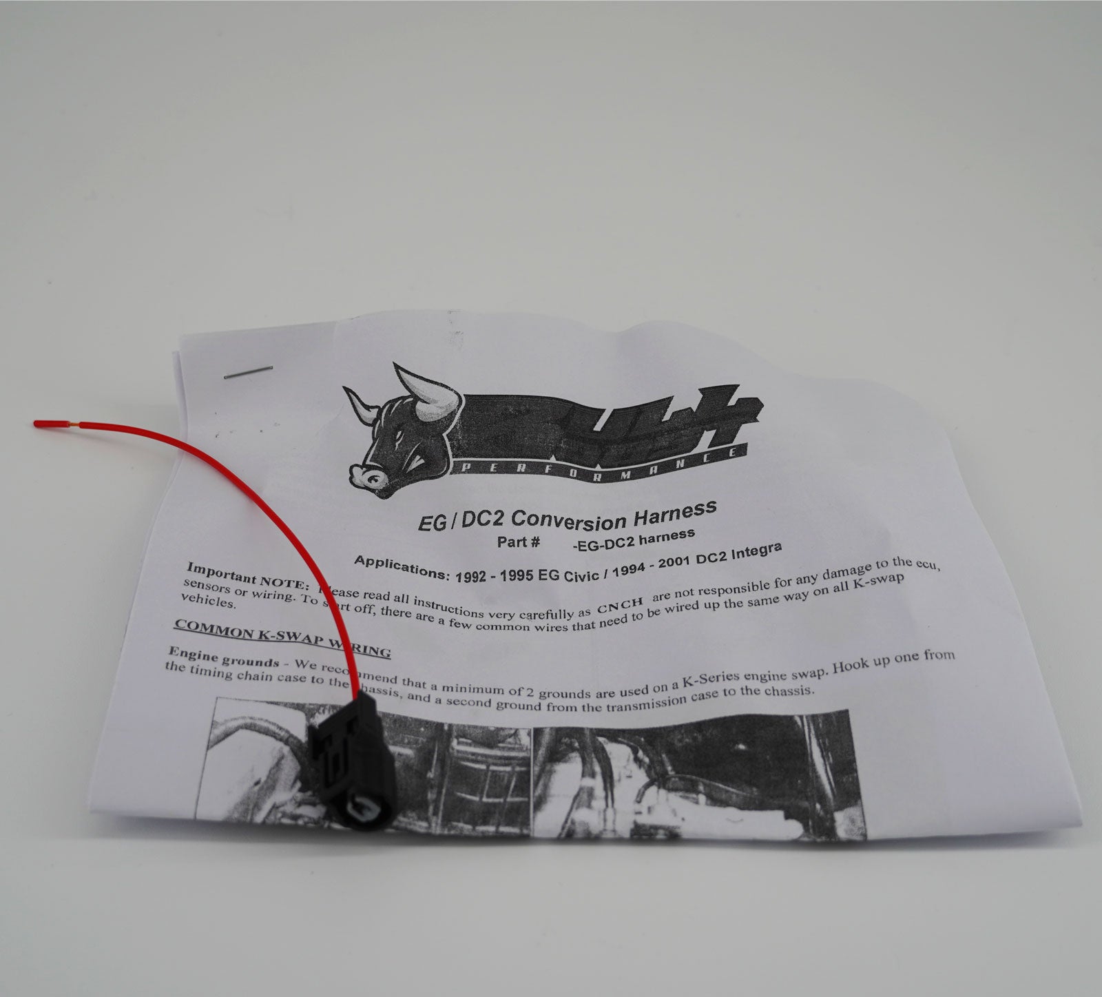 K20 K24 K-Swap Conversion Wiring Harness EG Civic DC2 Integra 92-00 Honda Acura - Bull Boost Performance