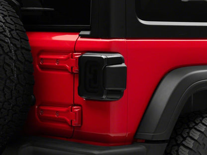 Raxiom 18-23 Jeep Wrangler JL Axial Series Carver LED Tail Lights- Blk Housing (Smoked Lens)