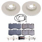 Power Stop 14-17 Land Rover Range Rover Sport Front Z23 Coated Brake Kit