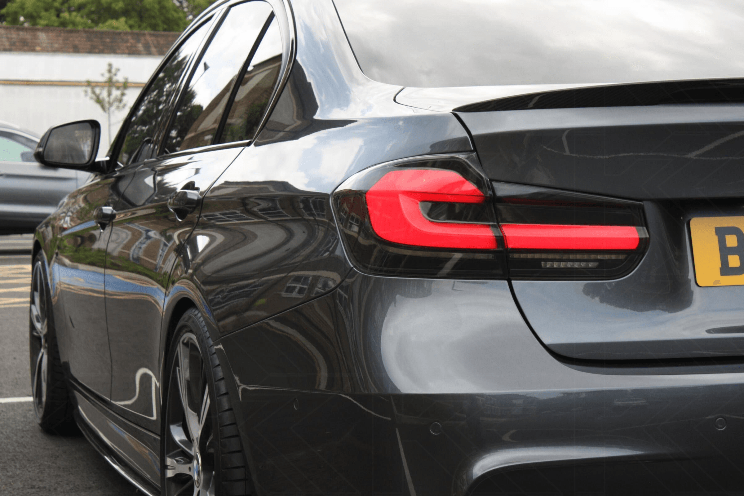 BMW 3 Series F30 F35 F80 "Modern Black Line" LED Tail Light Upgrade (2012-2019)