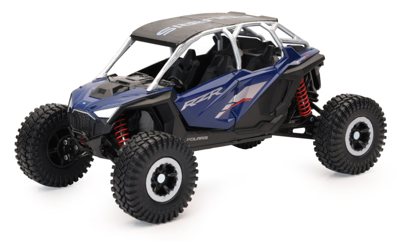 New Ray Toys Polaris RZR Pro R 4 Rock Crawler Azure Crystal Scale - 1:18