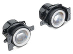Raxiom 18-26 Jeep Wrangler JL LED Fog Lights with Amber Turn Signal
