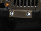 Raxiom 07-18 Jeep Wrangler JK LED Fog Lights with Amber Turn Signals