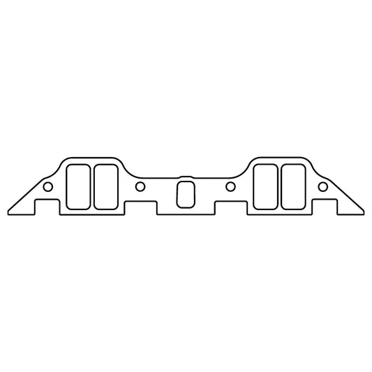 Cometic Chrysler B/RB .094in Fiber Intake Mani Gskt Set-1.229in x 2.310in Rectangle Port
