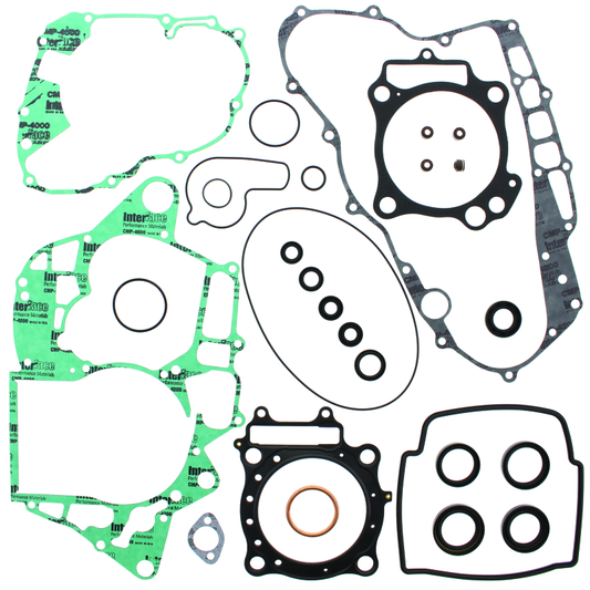 QuadBoss 04-05 Honda TRX450R Complete Gasket Set w/ Oil Seal