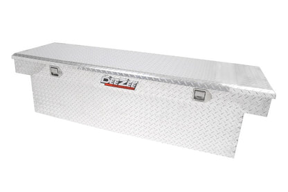 Deezee Universal Tool Box - Red Crossover - Single Lid BT Alum Full Size (Deep)