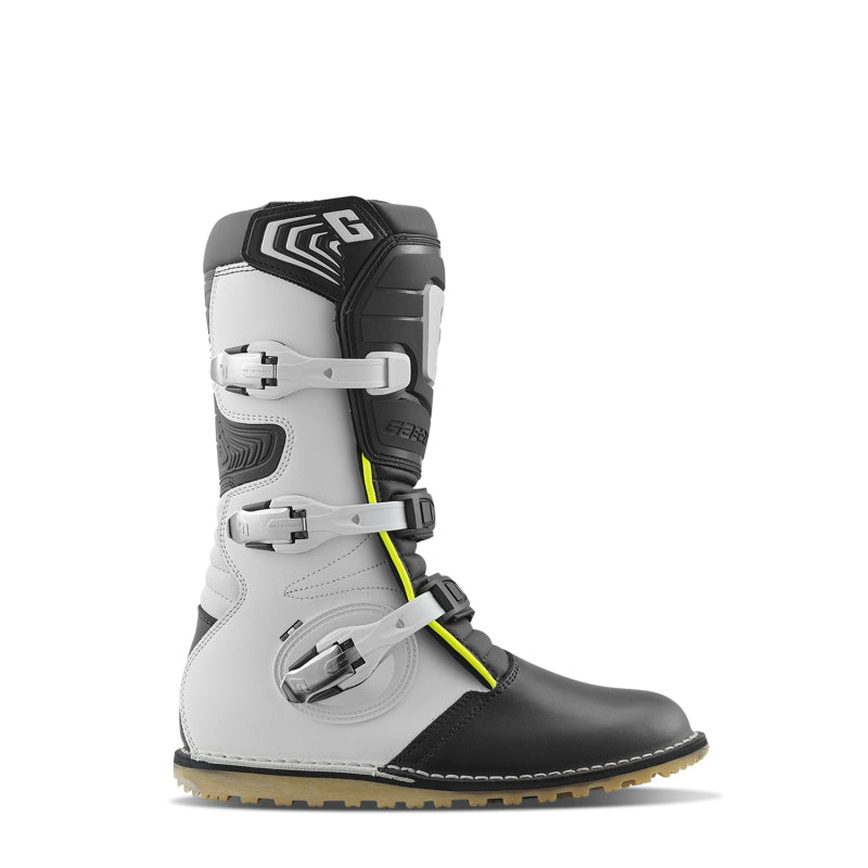Gaerne Balance Pro Tech Boot White/Black/Fluorescent Yellow Size - 8
