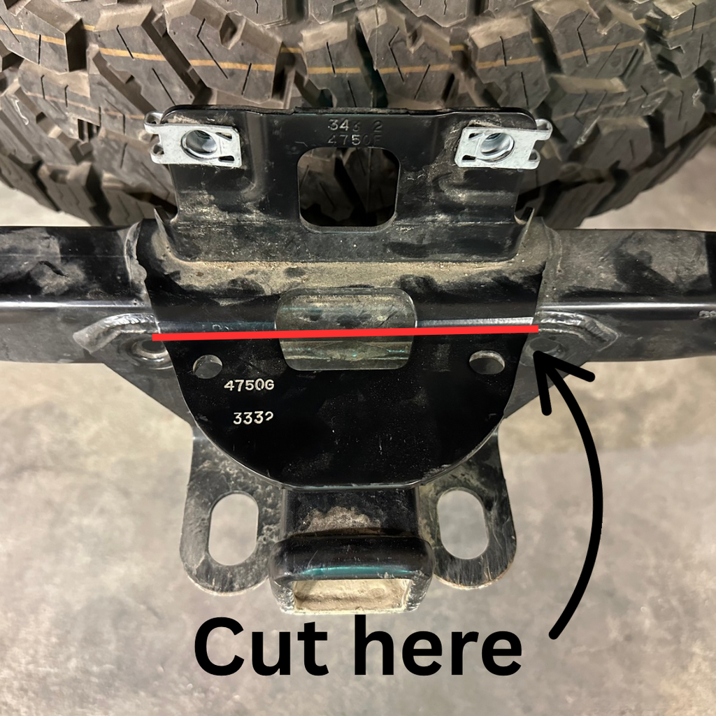 Gauntlet Rear Bumper for 2020+ Jeep Gladiator JT By Gatekeeper Off-Road