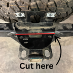 Gauntlet Rear Bumper for 2020+ Jeep Gladiator JT By Gatekeeper Off-Road