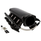 Fast Intake Manifold, Rhs Sheet Met Al, Ls Cathedral Port, Black W/ Fuel Rail Kit