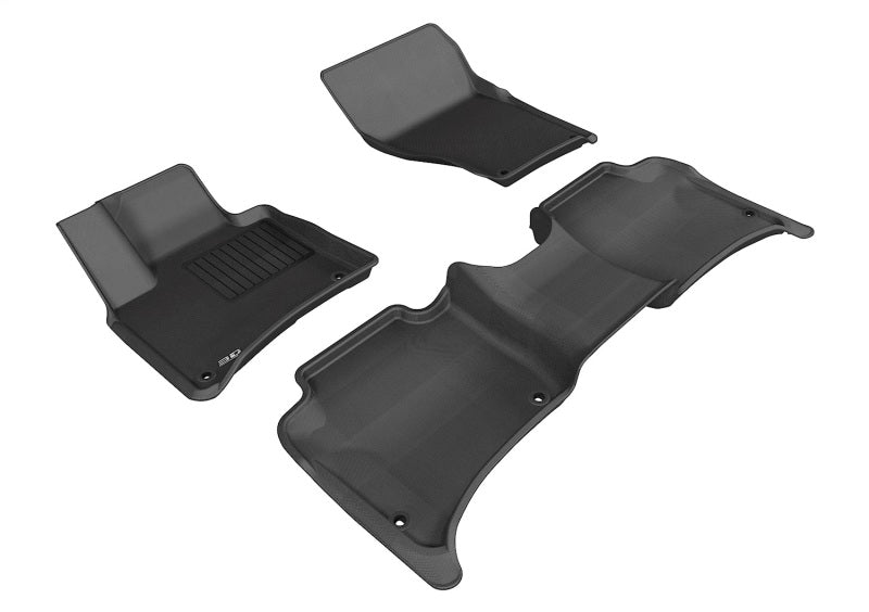 3D MAXpider 11-18 Porsche Cayenne (92A) / Volkswagen Touareg Kagu Black Full Set