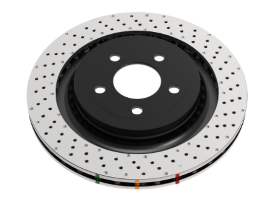 DBA 18-21 Kia Stinger Rear 4000 Series Drilled Rotor