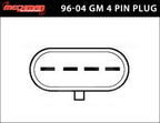 Mechman 250 Amp High Output Alternator 1996-2004 GM Truck 4.3L 4.8L 5.3L 5.7L 6L - Black Billet