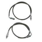 Front & Rear Brake Line Replacement Kit For 92-95 Honda Civic w/rear disc - Bull Boost Performance