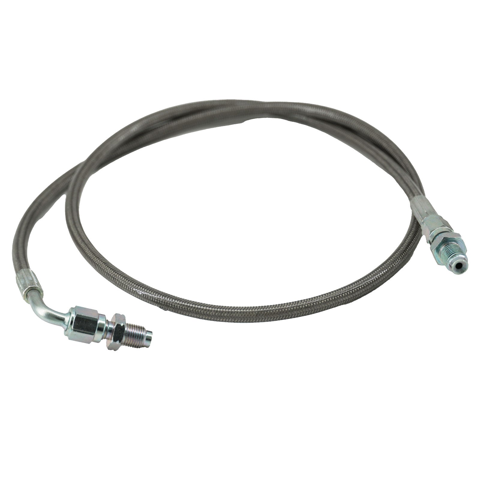 Stainless Rear Brake Line Replacement Kit For 96-00 Honda Civic w/rear drum - Bull Boost Performance