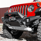 Rival 2018-2026 Jeep Wrangler JL 2020-2026 Jeep Gladiator Front Full-Width Aluminum Bumper