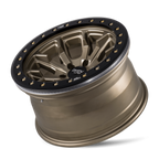 Dirty Life 9303 DT-1 20x9 / 8x170 BP / 0mm Offset / 130.8mm Hub Satin Gold Wheel - Beadlock