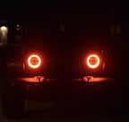 Oracle Jeep Wrangler JL/Gladiator JT LED Surface Mount Headlight Halo Kit - Amber