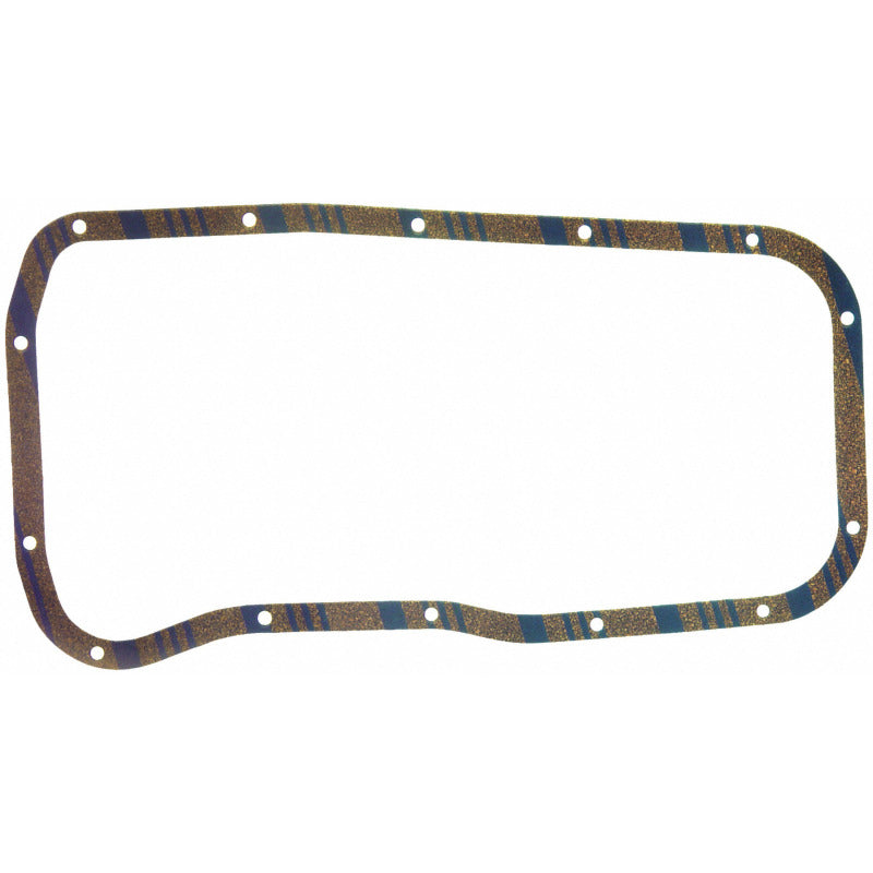 Fel-Pro Nissan Stanza OS 30629 C Engine Oil Pan Gasket Set Blue Stripe cork-rubber