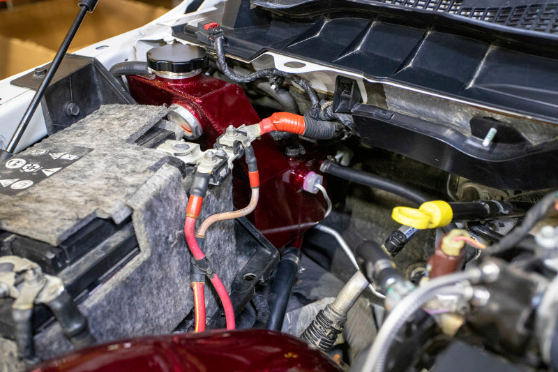 Wehrli 13-18 Dodge 6.7L Cummins OEM Placement Coolant Tank Kit - Candy Red