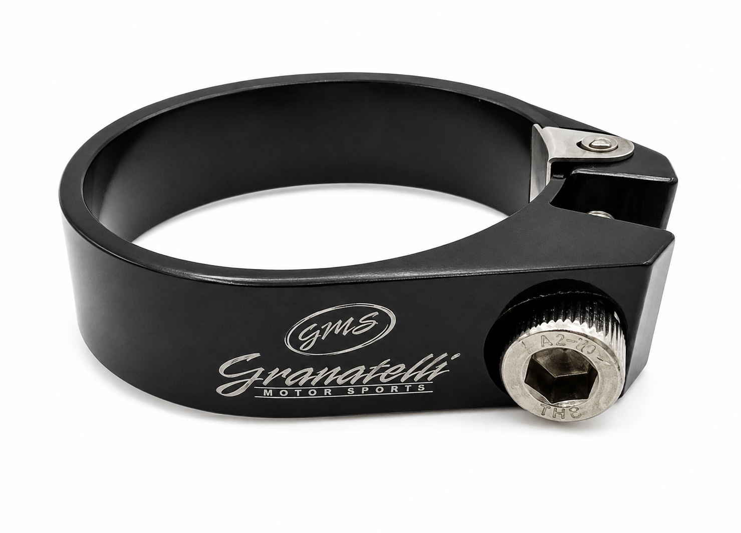 Black Billet Aluminum Hose Clamp 58mm–60mm (Approx. 2.28"–2.36") – 971200 - Granatelli Motor Sports