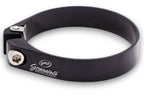 Black Billet Aluminum Hose Clamp 66mm–68mm (Approx. 2.59"–2.67") – 971225 - Granatelli Motor Sports